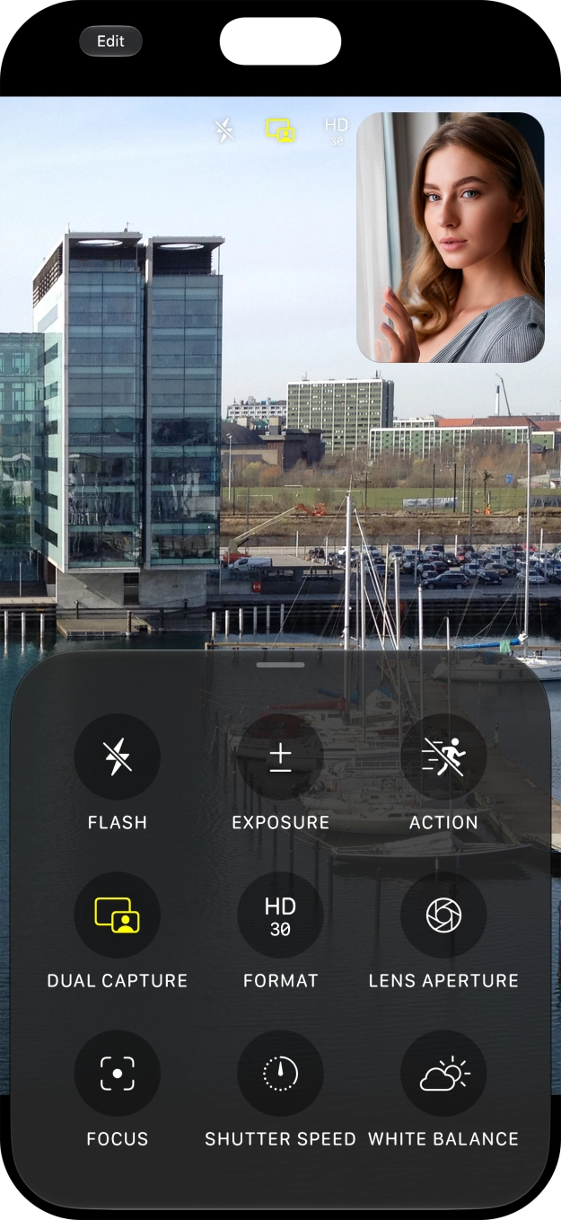 Press anywhere on the screen. Press anywhere on the screen.