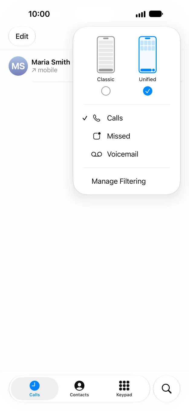 Press Voicemail. Press Voicemail.