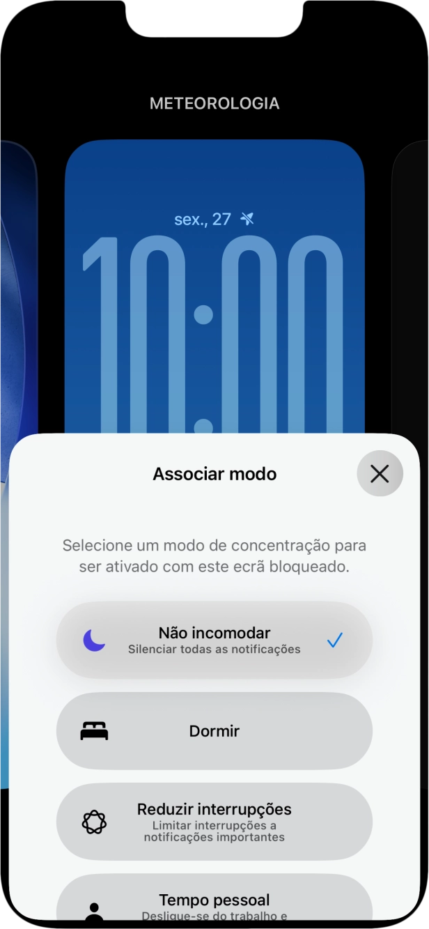 Prima o ícone de encerramento.