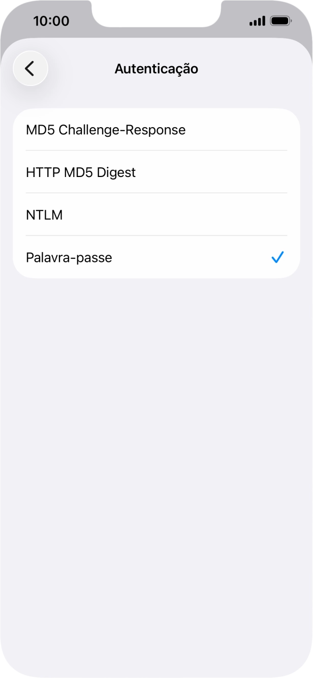 Prima Palavra-passe.
