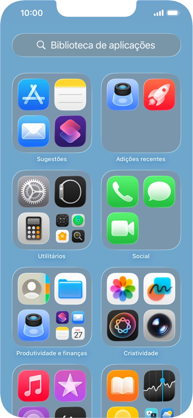 Prima a app pretendida.