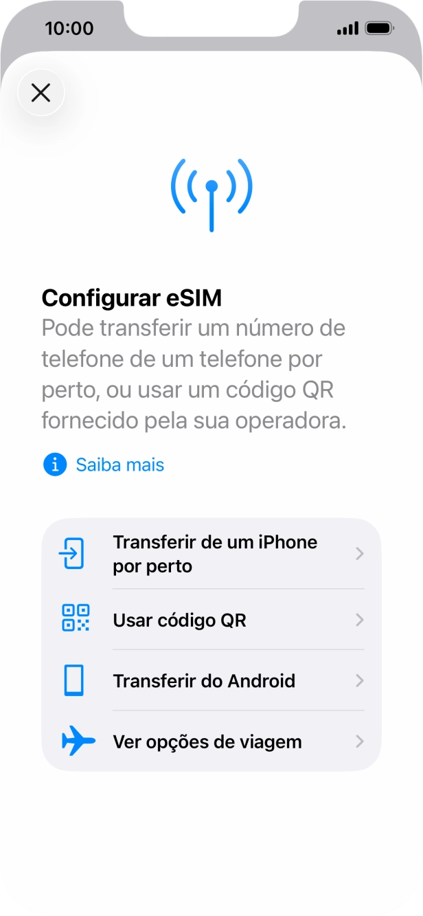 Prima Usar código QR.