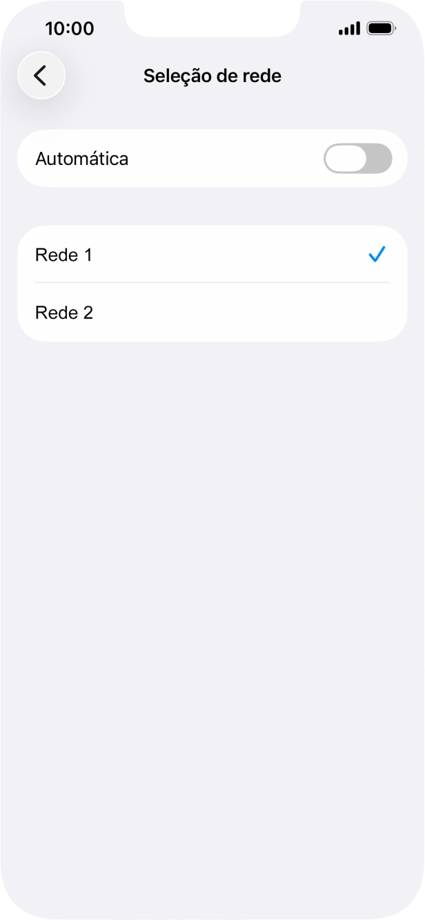 Para voltar ao ecrã inicial, deslize o dedo de baixo para cima a partir da base do ecrã.