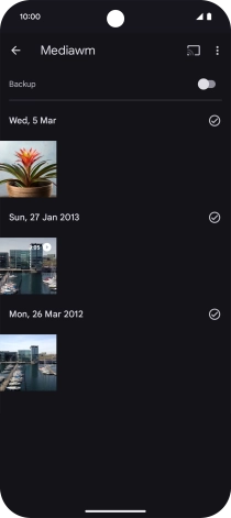 The media content from your phone will now play on the selected device. You can use your phone to control the playback of the media content on the other device.