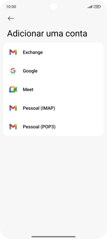 Prima Pessoal (IMAP).