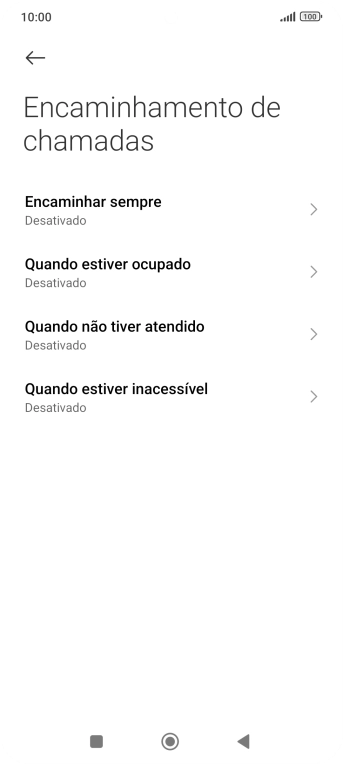 Prima a tecla de início para terminar e voltar ao ecrã inicial.