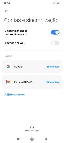 Prima a tecla de início para terminar e voltar ao ecrã inicial.