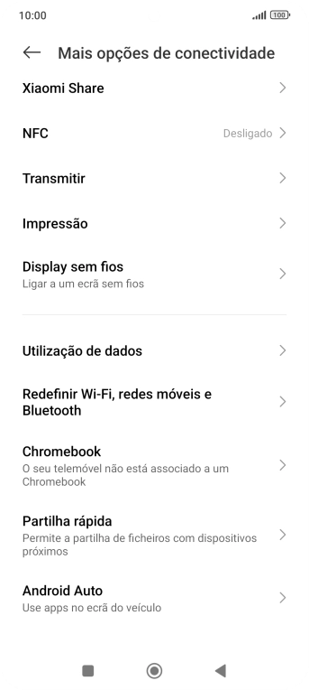 Prima Utilização de dados.