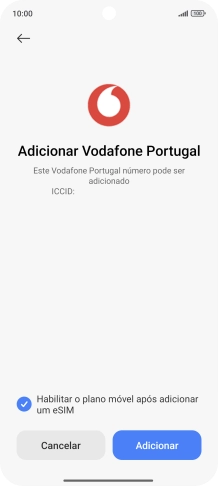 Prima Adicionar.