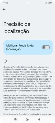 Se premir o indicador junto a 