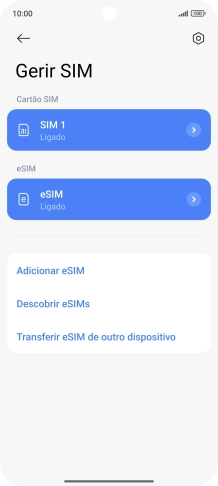 Para voltar ao ecrã inicial, deslize o dedo de baixo para cima a partir da base do ecrã.