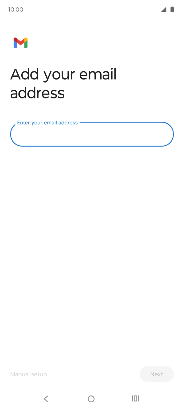 Press the field below 