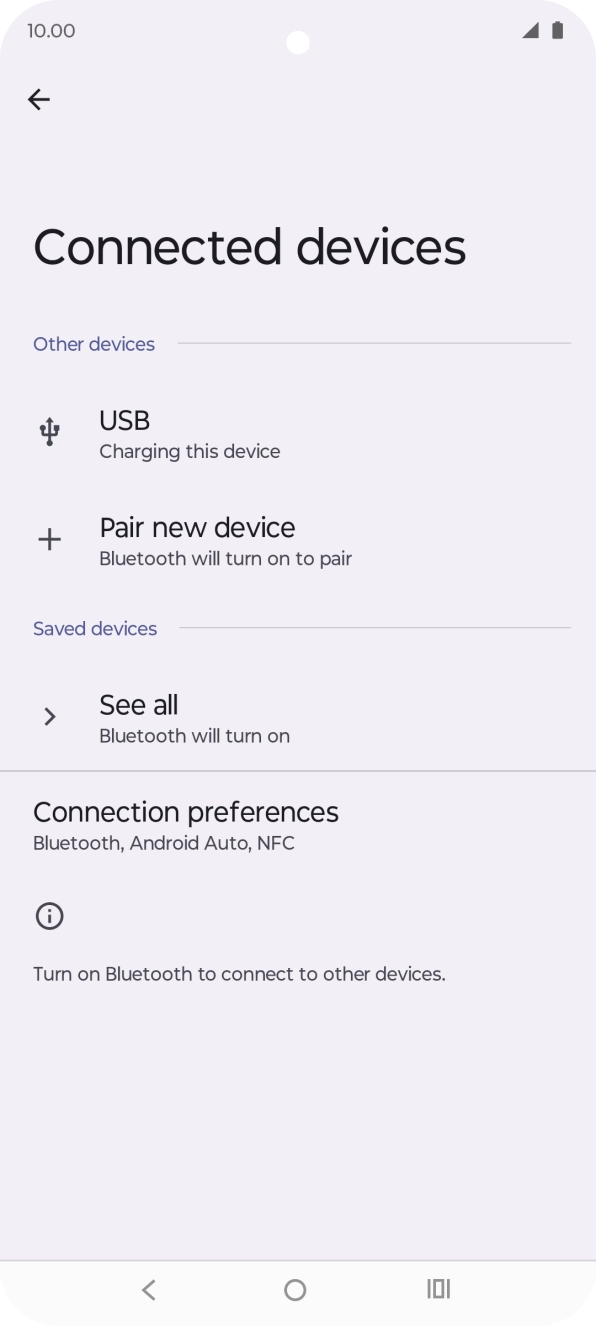 Press Pair new device.