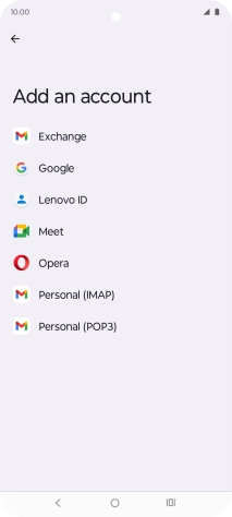 Press Google.