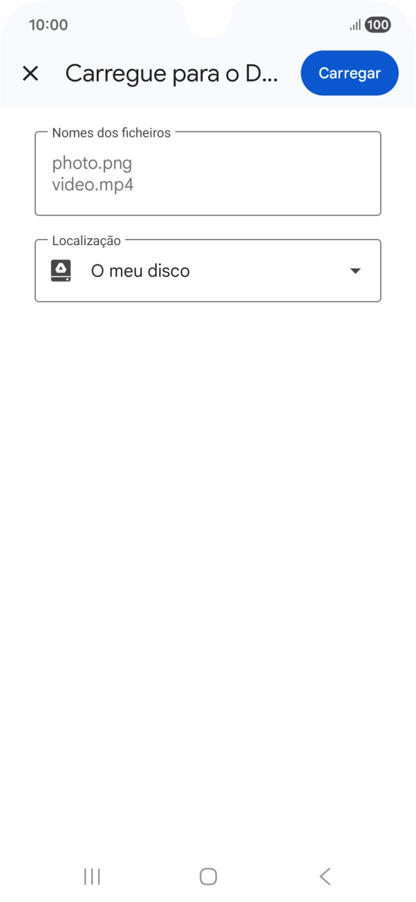 Prima o campo sob 
