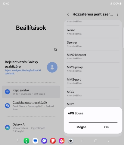 Írd be azt, hogy default, és válaszd az OK lehetőséget.