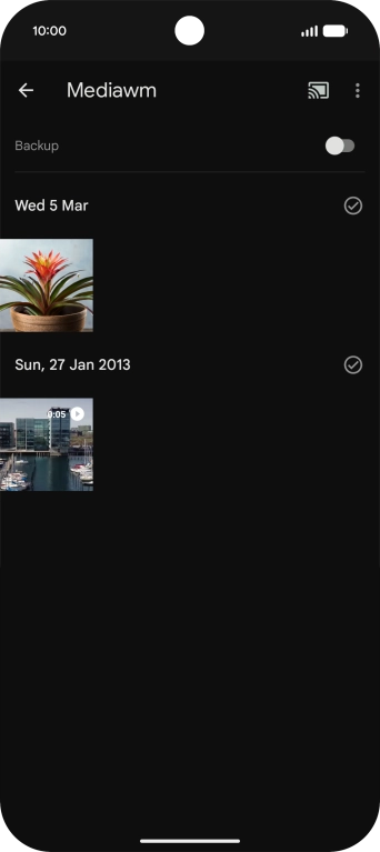The media content from your phone will now play on the selected device. You can use your phone to control the playback of the media content on the other device.