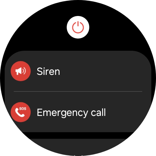 Press the power off icon.