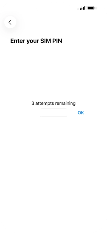 If your SIM is locked, key in your SIM PIN and press OK. The default SIM PIN is 0000. If your SIM is locked, key in your SIM PIN and press OK. The default SIM PIN is 0000.