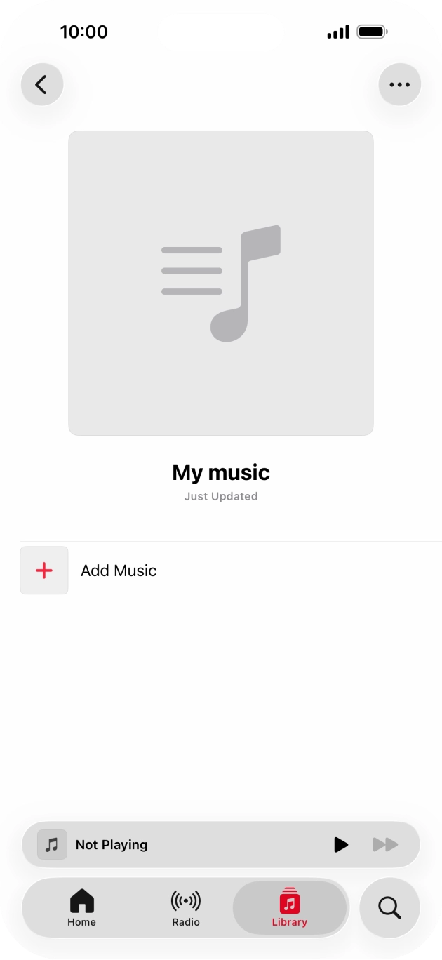 Press Add Music. Press Add Music.