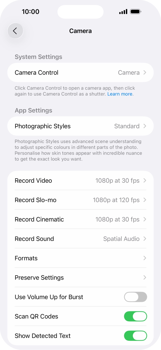 Slide your finger upwards starting from the bottom of the screen to return to the home screen.