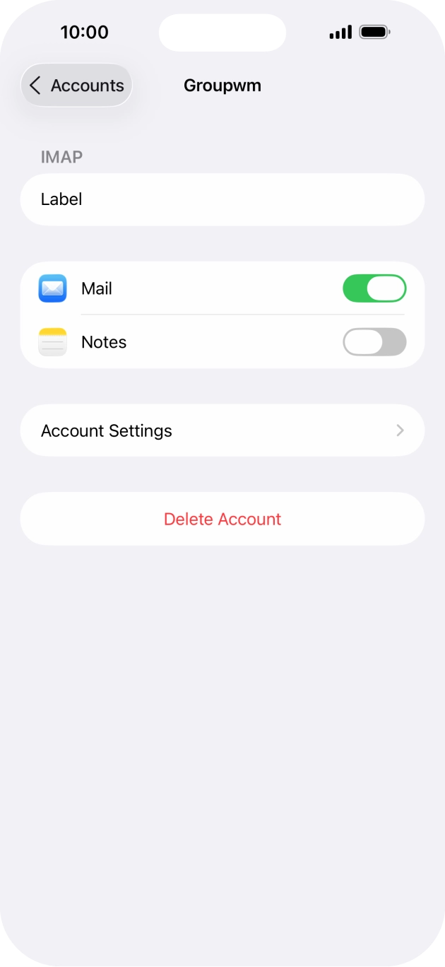 Press Account Settings. Press Account Settings.