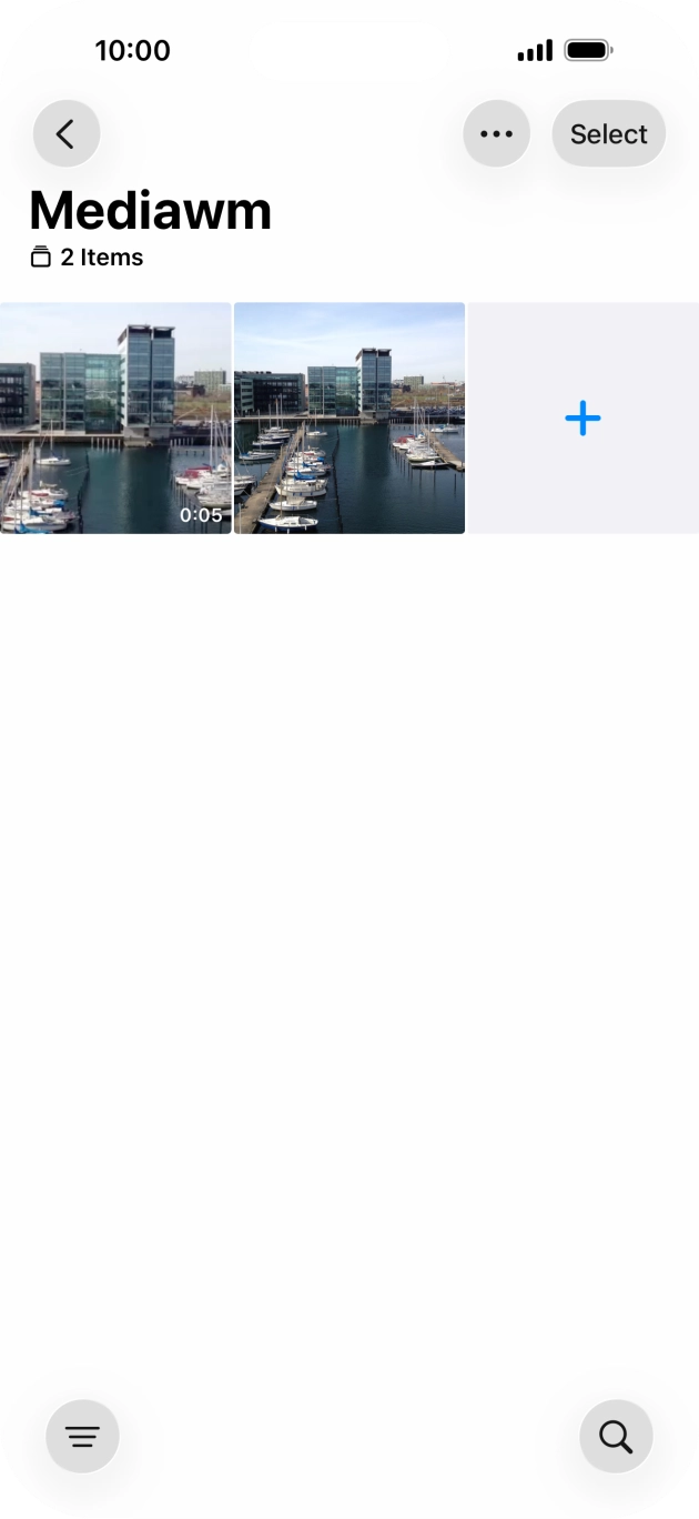 Open the app or screen you want to record.