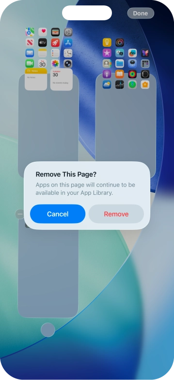 Press Remove.
