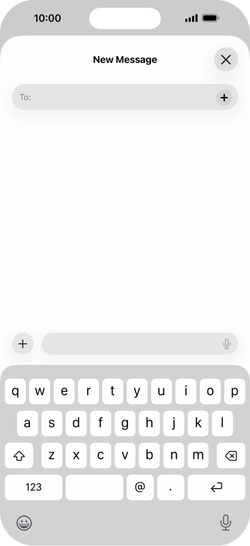 Press the add icon.