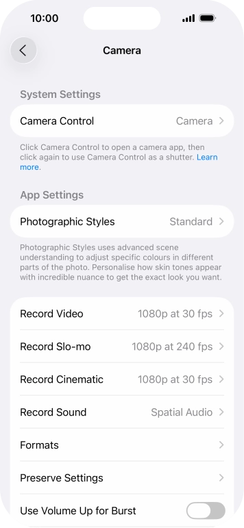 Slide your finger upwards starting from the bottom of the screen to return to the home screen.