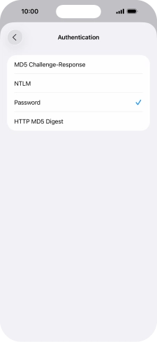 Press Password.