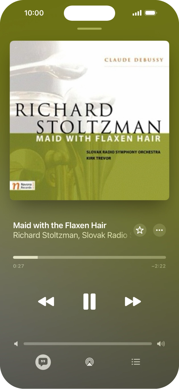 Press arrow right to go to the next audio file. Press arrow right to go to the next audio file.