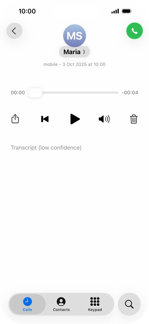 Press the play icon. Press the play icon.