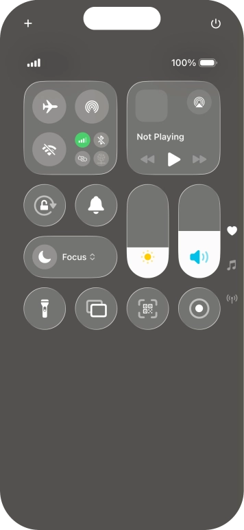 Press the screen recording icon to start the recording.
