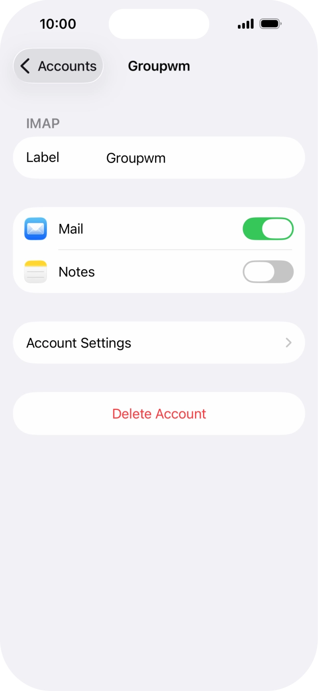Press Account Settings. Press Account Settings.