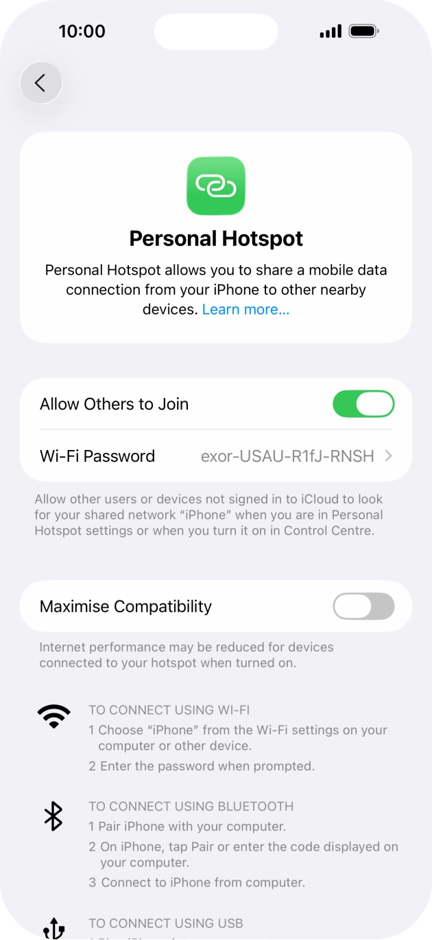 Slide your finger upwards starting from the bottom of the screen to return to the home screen.