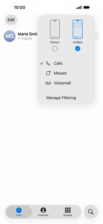 Press Voicemail.