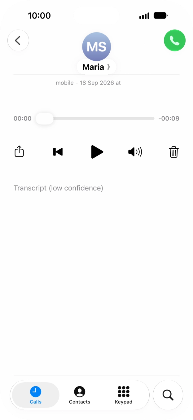 Press the play icon. Press the play icon.