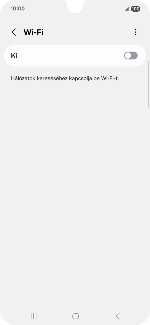 Kattints a csúszkára a funkció bekapcsolásához.