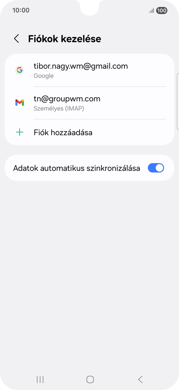 A befejezéshez, és ahhoz, hogy visszatérhess a főképernyőhöz, nyomd meg a főgombot.