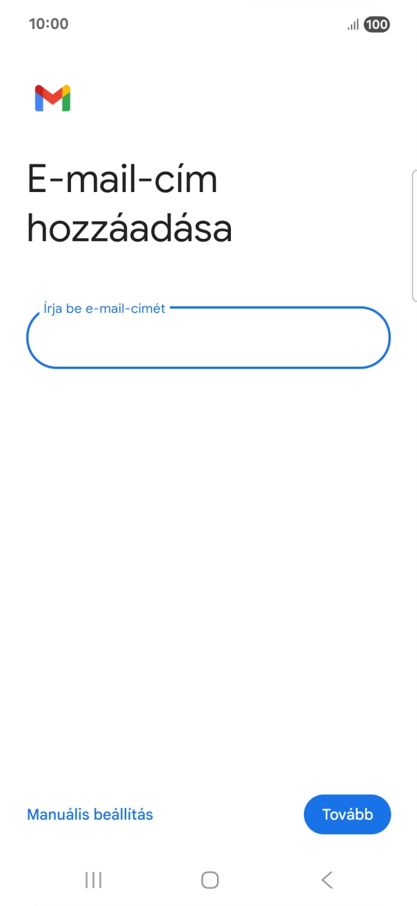 Válaszd a Tovább lehetőséget.