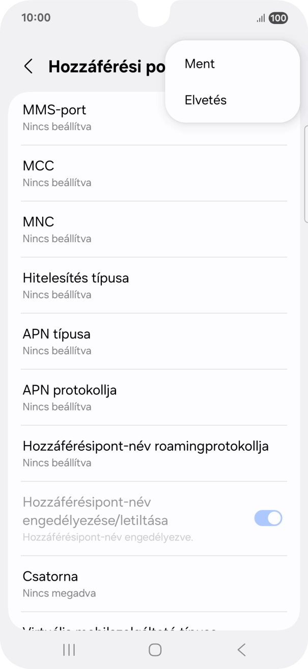 Válaszd a Ment lehetőséget.