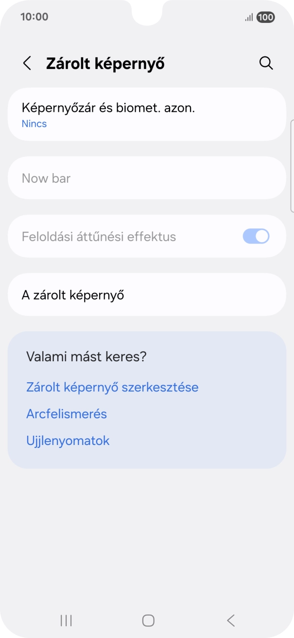 A befejezéshez, és ahhoz, hogy visszatérhess a főképernyőhöz, nyomd meg a főgombot.