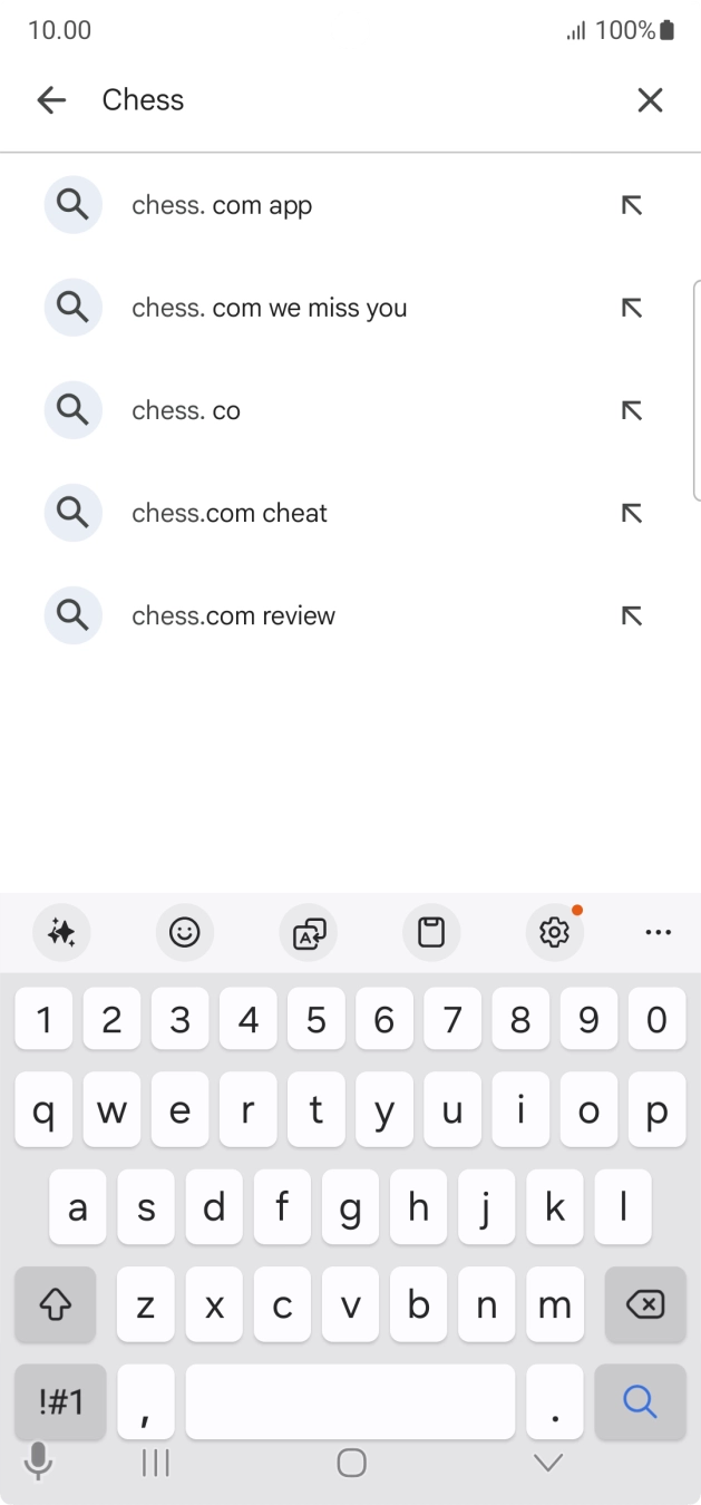 Írd be a keresett alkalmazás nevét vagy kategóriáját, és kattints a keresés ikonra.