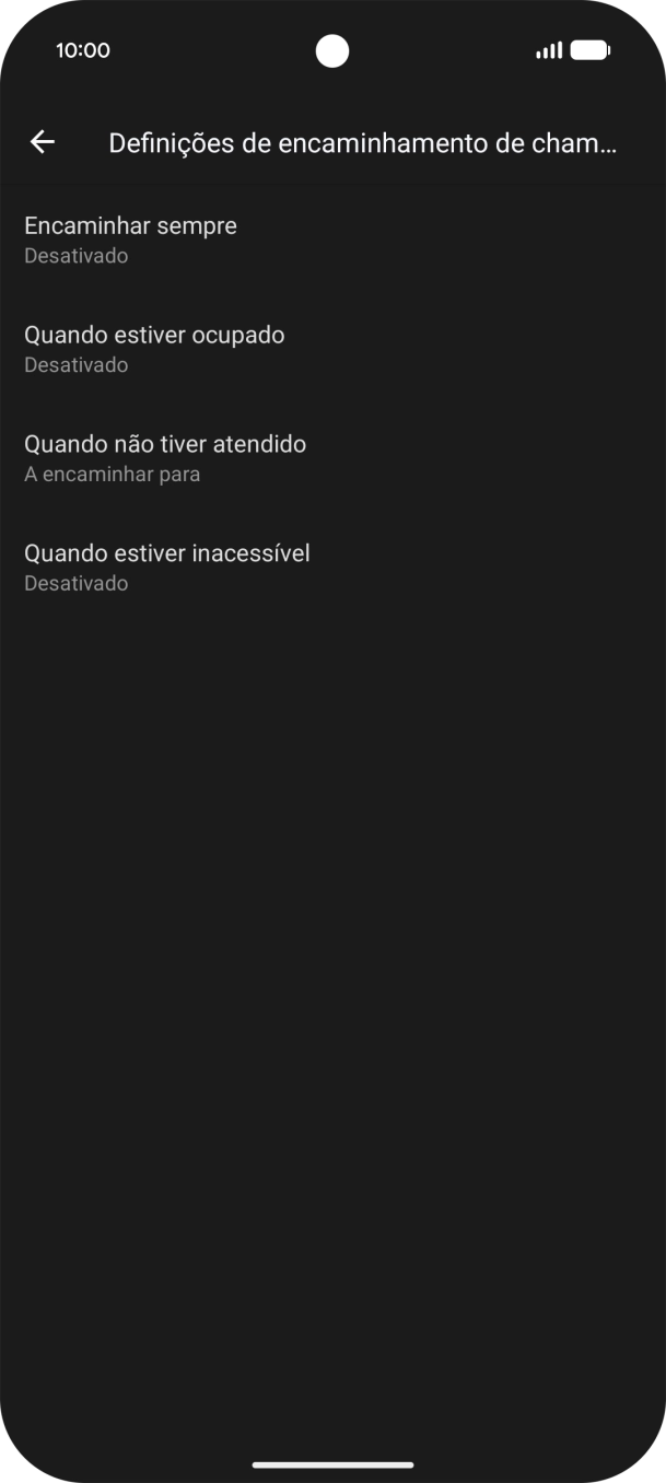 Para voltar ao ecrã inicial, deslize o dedo de baixo para cima a partir da base do ecrã.