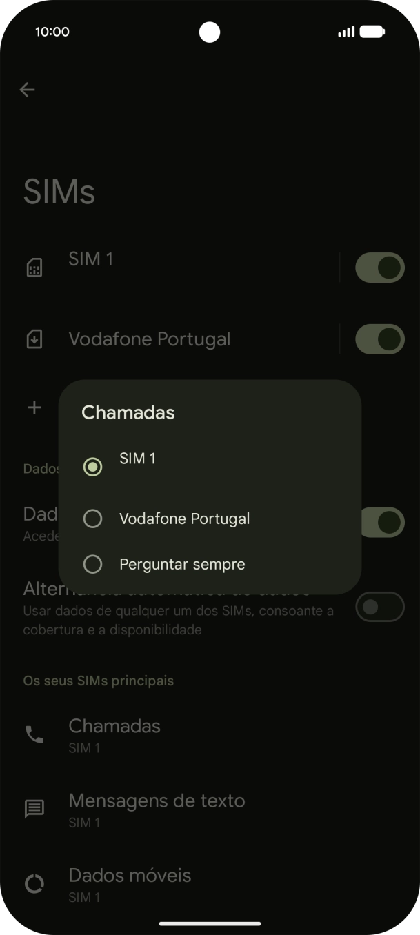 Prima a definição pretendida.