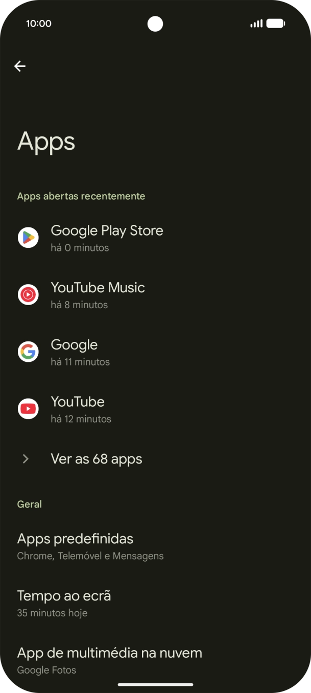 Prima Ver as (X) apps.