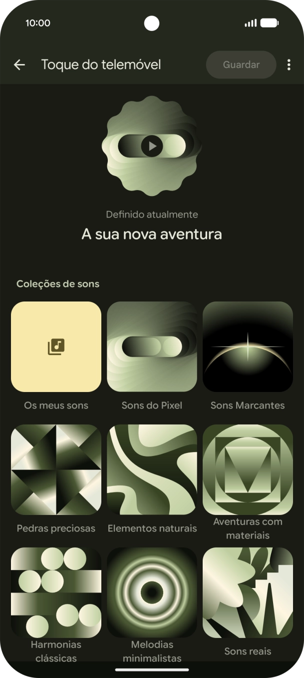 Prima a categoria pretendida.