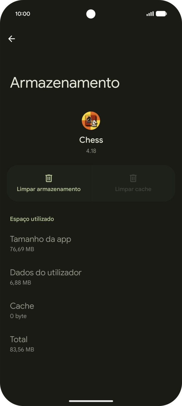 Para voltar ao ecrã inicial, deslize o dedo de baixo para cima a partir da base do ecrã.