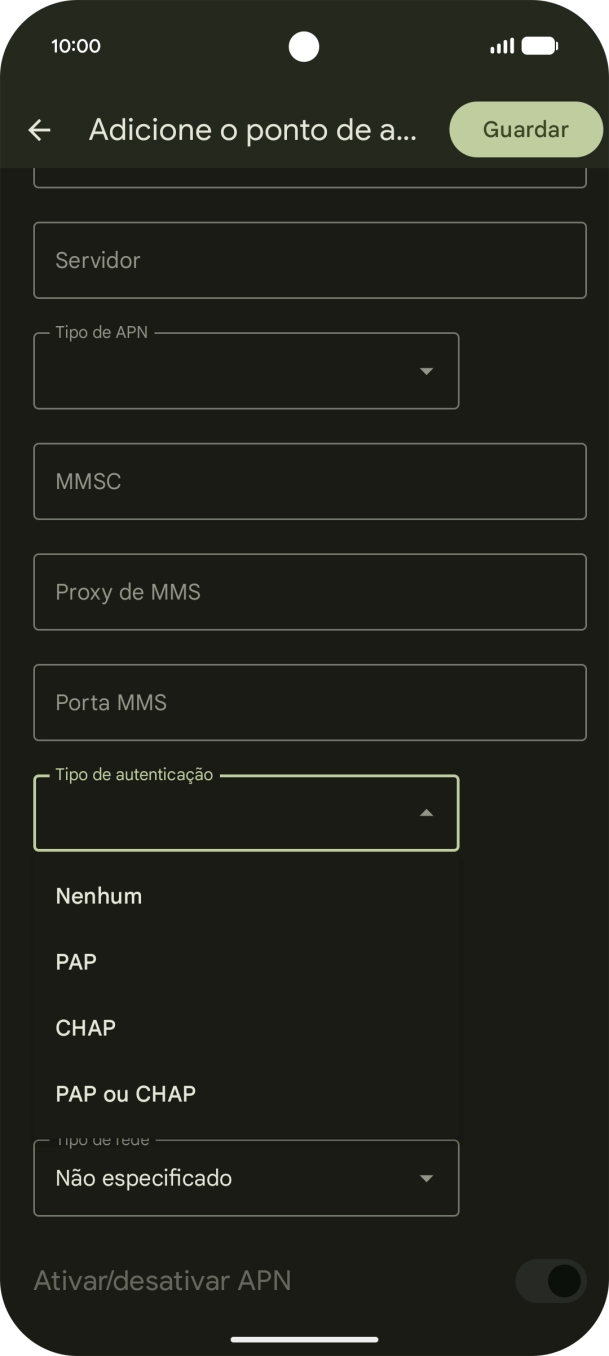 Prima Nenhum.